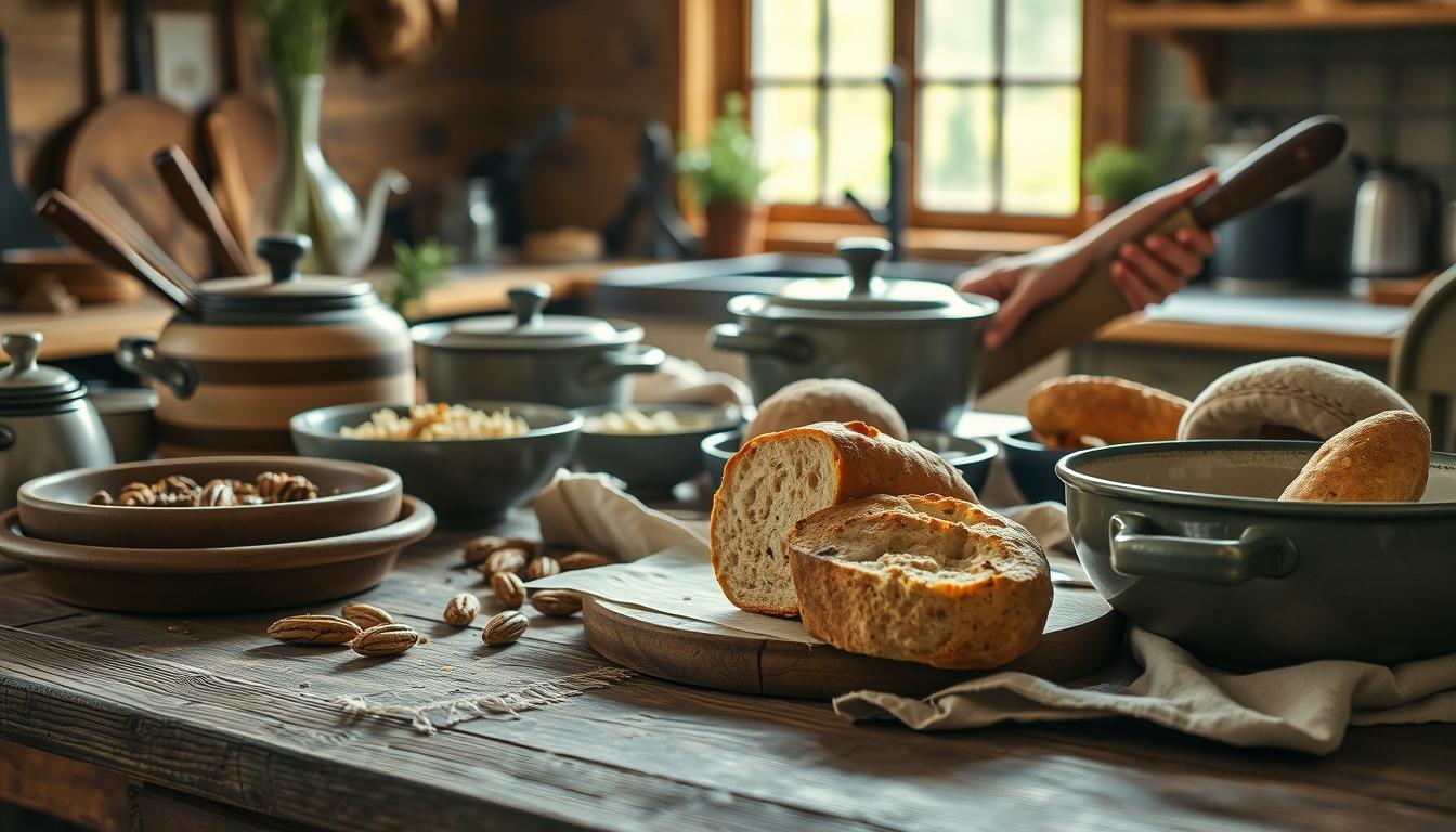 Homemade baking and desserts